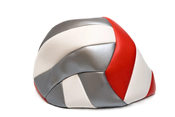 Flat soccer ball — Stock Photo, Image
