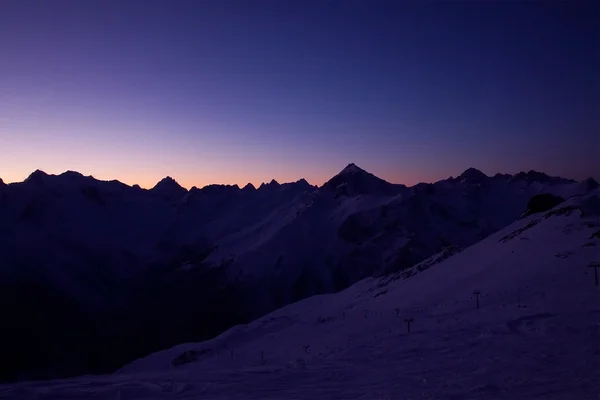 Stock image Night mountain range