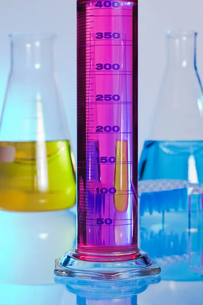 Laboratory glass material — Stock Photo, Image