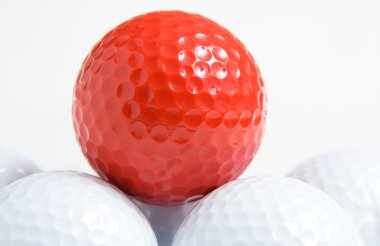 Golf ball clipart