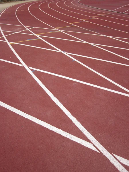 stock image Curve track