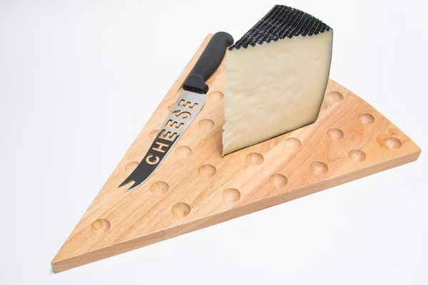 stock image Cheese and knife