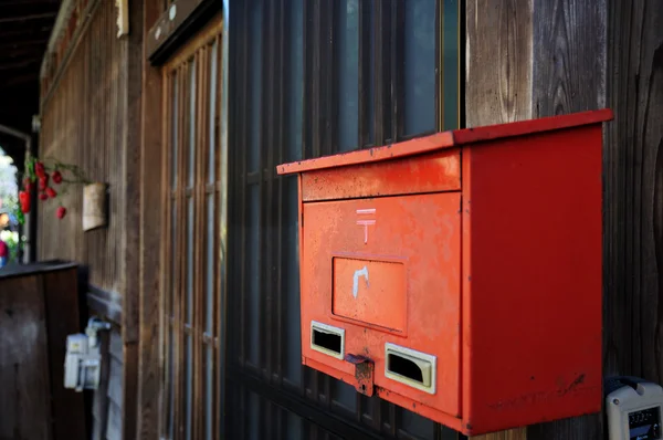 Старый почтовый ящик Японии — стоковое фото