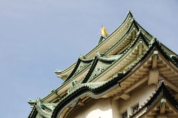 stock image Nagoya Castle roofs