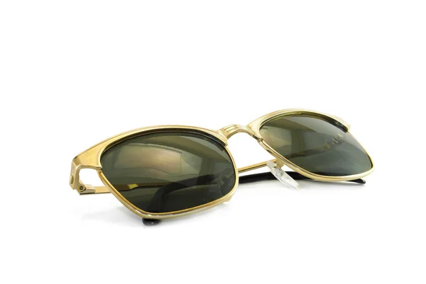 Gyllene solglasögon — Stockfoto