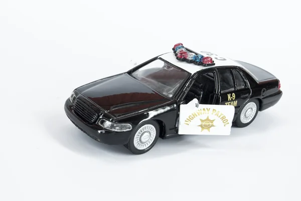 stock image Toy police car