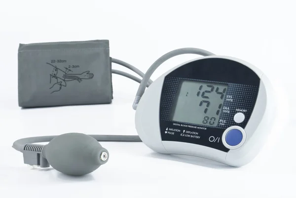 Monitor de pressão arterial Fotografias De Stock Royalty-Free