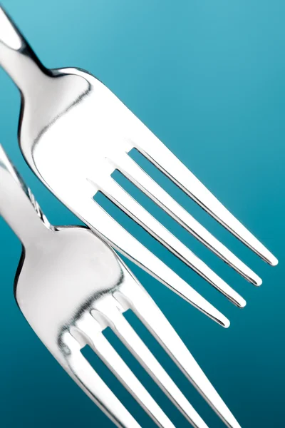 Pair of forks — Stock Photo, Image