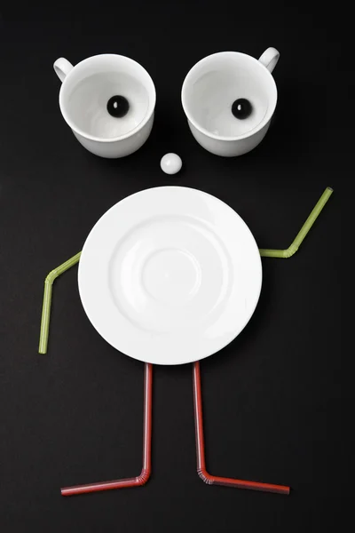 Funny food doll — Stock Photo, Image