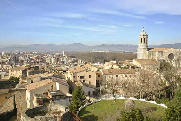 Girona cathedral — Stock Photo, Image