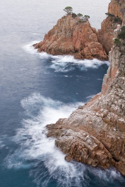 Costa brava klif — Zdjęcie stockowe