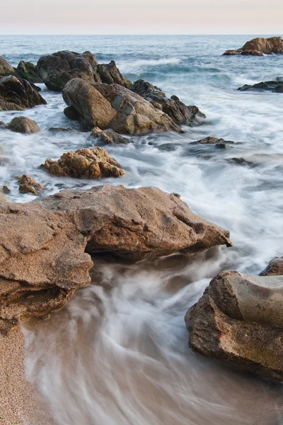 Pláž Costa brava — Stock fotografie