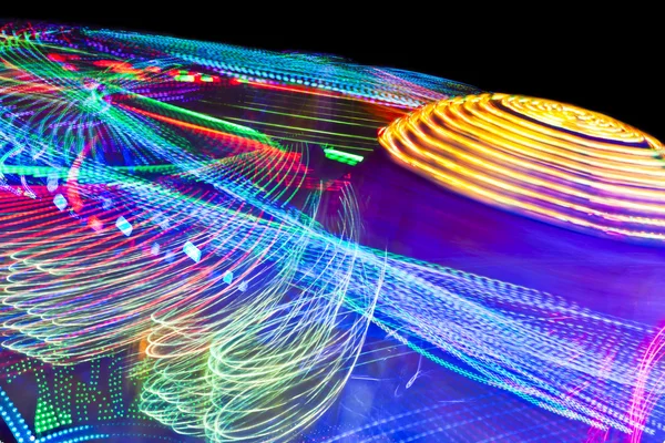 stock image Motion fairground