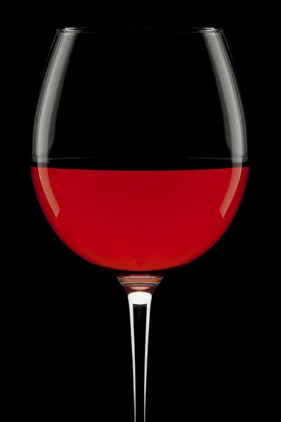 Αυξήθηκε ποτήρι κρασί — Φωτογραφία Αρχείου