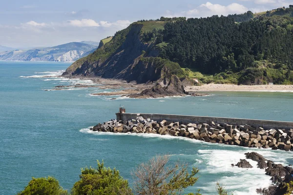 Costa basca — Fotografia de Stock