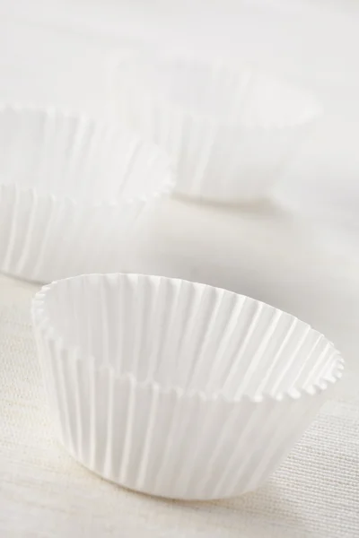 Paper cupcake liners — Stock Photo, Image