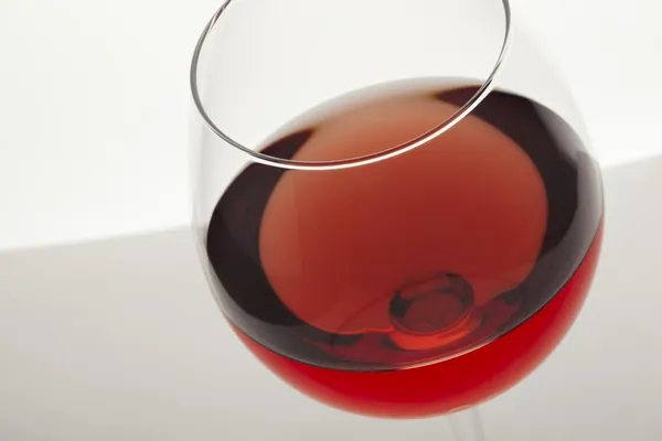 Ροζ ποτήρι κρασί — Φωτογραφία Αρχείου