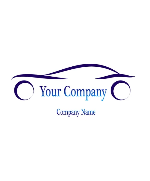 Logotipo automático — Vetor de Stock
