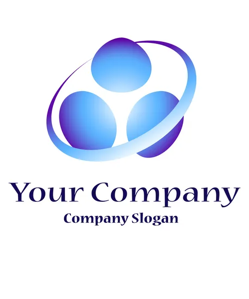 Logo de afaceri — Vector de stoc