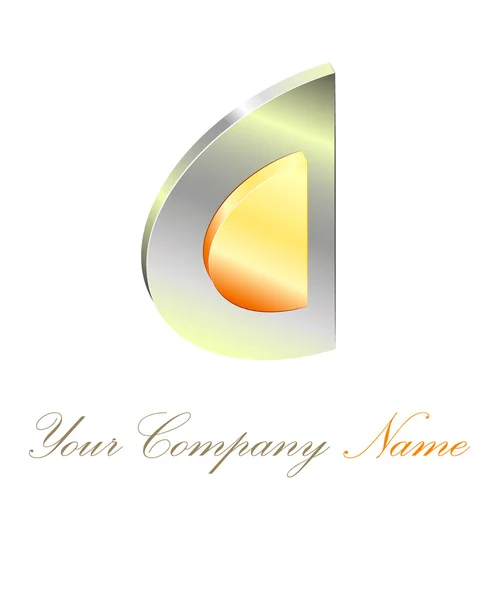 Logo Símbolo Idéias de Design de Negócios Ilustração NomeLogo — Vetor de Stock