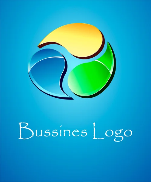 Logo Symbol Negócios — Vetor de Stock