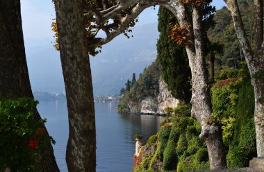 Villa balbianello üzerinde lake como, İtalya