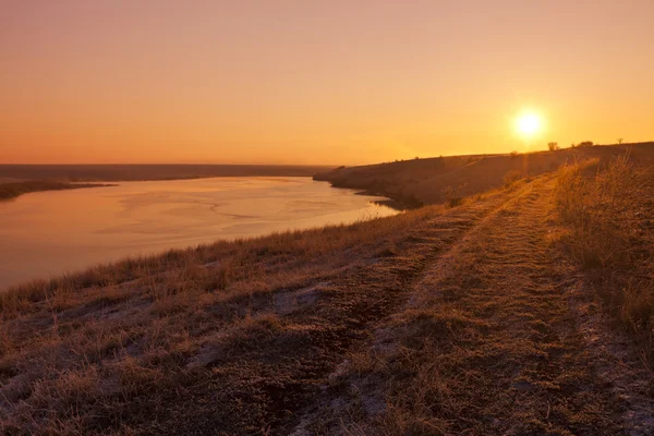 日の出湖 — ストック写真