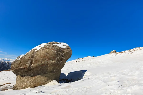Камень в горах Бучеги, Румыния — стоковое фото