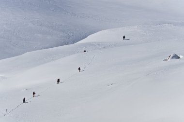 Dağı kış turist