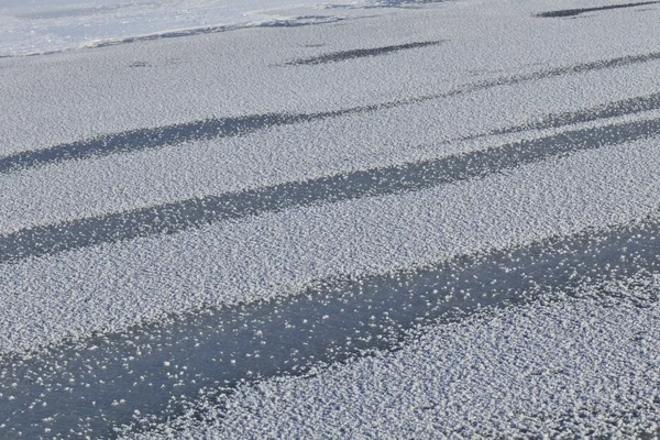 얼어붙은 호수 — 스톡 사진