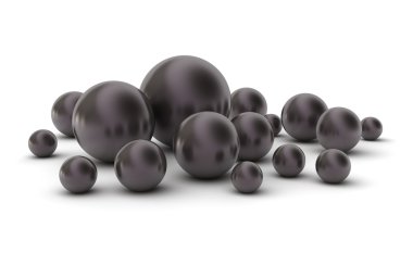 Pearls. Hight quality 3D image clipart