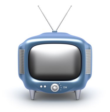 Retro TV Set. My own design. clipart