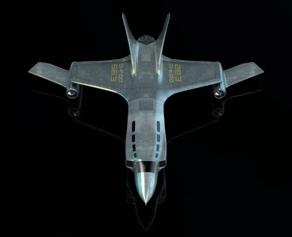 Combat spaceship. — Stock Photo, Image