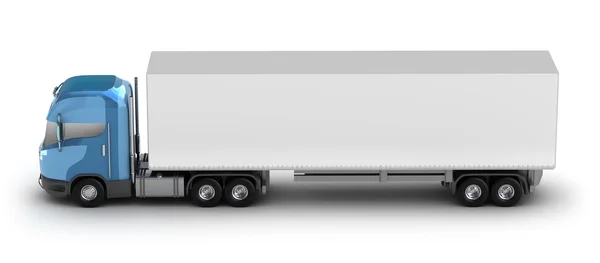 Truck with trailer — Stock Photo, Image