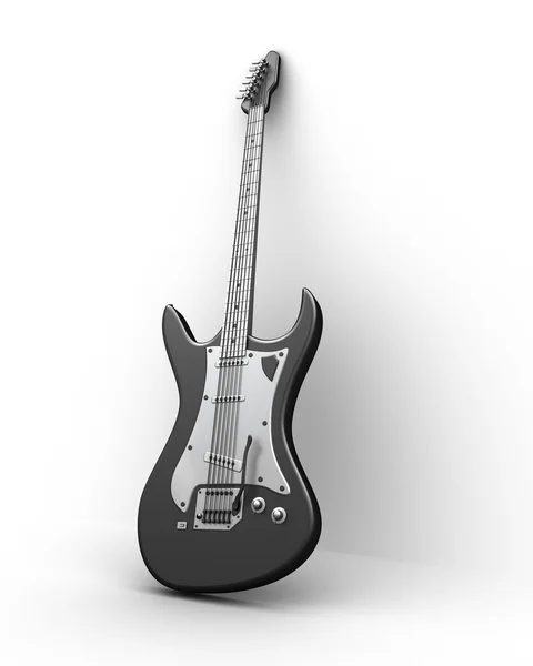 Guitarra Elétrica. Imagem 3D . — Fotografia de Stock