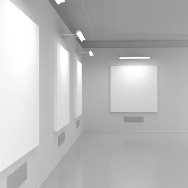Galleria moderna sala — Foto Stock
