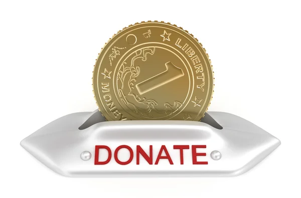 Stock image Donate concept icon, isolated