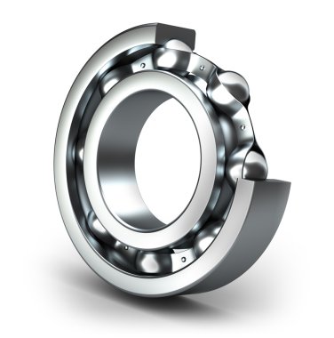 Detailed bearings production clipart