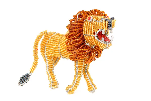 Decorative African lion — Stock Photo, Image