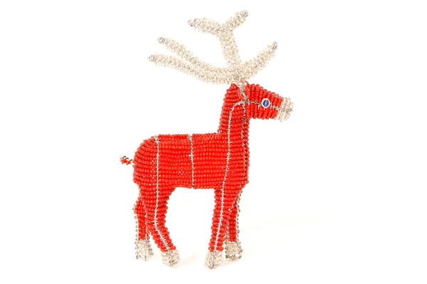 stock image Red Christmas reindeer