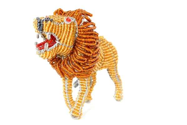 Roaring decorative lion — Stock Photo, Image