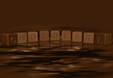 Chocolate Cubes clipart
