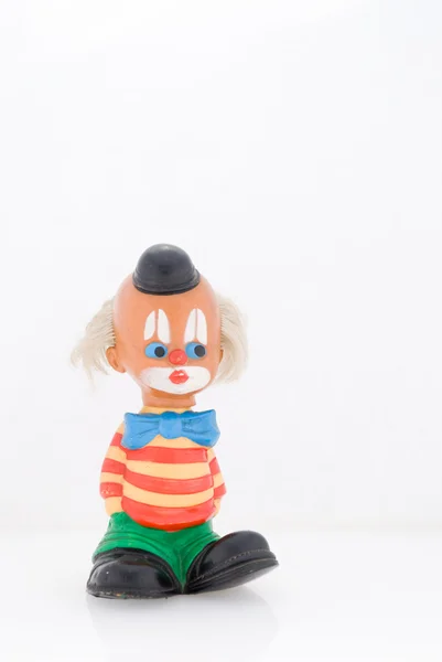 Speelgoed clown — Stockfoto