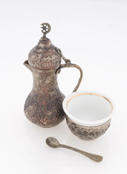 Orientalisk kaffe set — Stockfoto