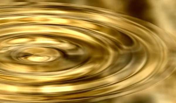 Wellen im flüssigen Gold — Stockfoto