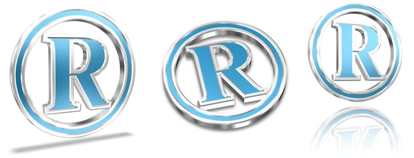 Registered Trademark Symbols — Stock Photo, Image