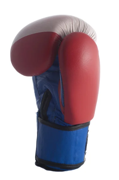 Red-white-blue boxing gloves — Stock Photo, Image