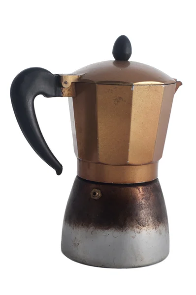 Gammal kaffebryggare Stockbild