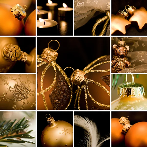 Weihnachtskollage — Stock Photo, Image