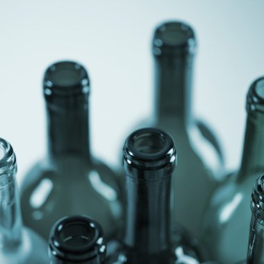 Flasche altglas pfand wein recycling getränk einwegflasche